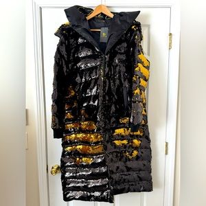 S. Denton Collection Sequin Puffer